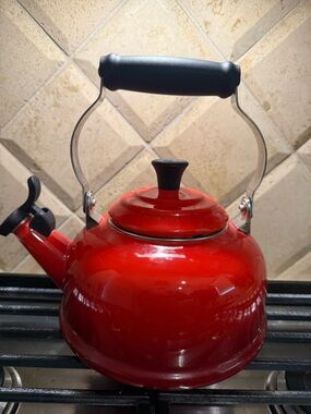Le Creuset Red Tea Kettle